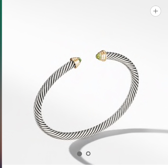 David Yurman Kids Birthstone Cable Bracelet 4mm - Picture 1 of 2